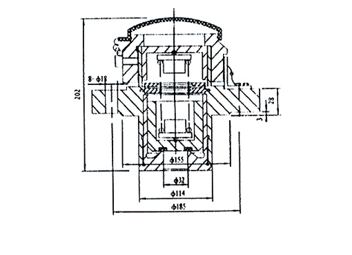 SFNA42内装安全阀,压力材质:PN16C/25,介质:水、油品、气、蒸汽