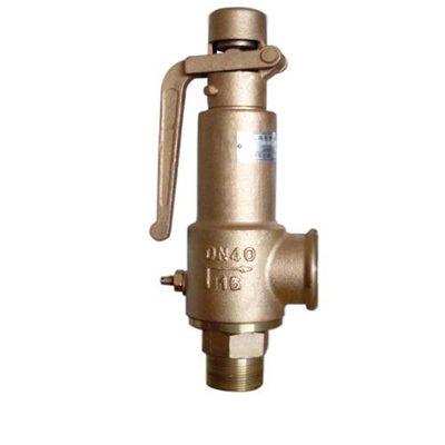 A27W全铜螺纹安全阀,压力材质:PN16T,介质:水、油品、气、蒸汽