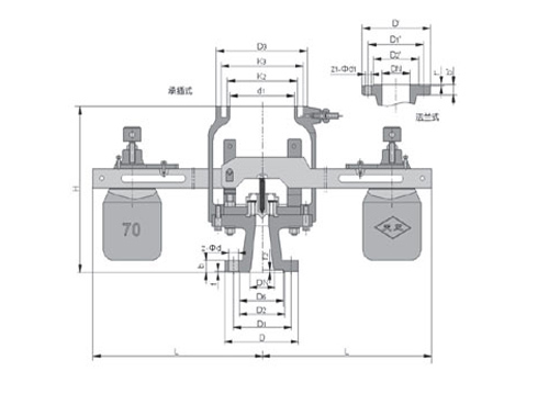 GA44H双杠杆式蒸汽安全阀,压力材质:PN40I/64I/100I,介质:水、油品、气、蒸汽