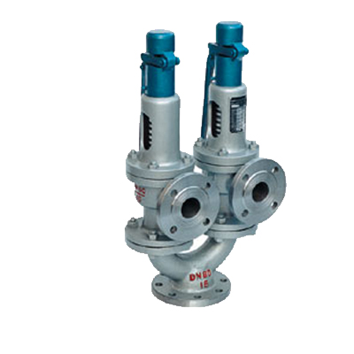A37H-W双联弹簧式蒸汽安全阀,压力材质:PN16C/25,介质:水、油品、气、蒸汽