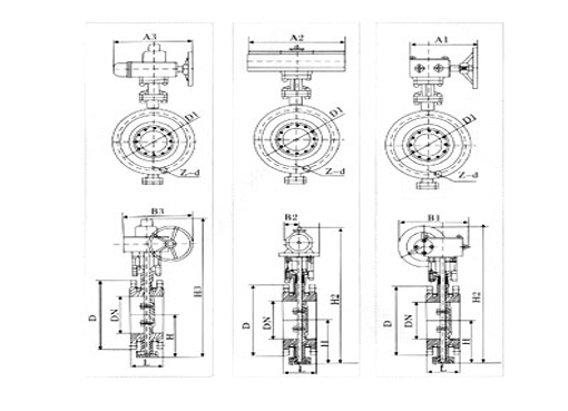 BD343H多层次金属硬密封保温蝶阀,压力材质:PN1.6Mpa～6.4Mpa,介质:水、蒸汽、油品、气体、导热油、重油、胶类以及酸碱介质等