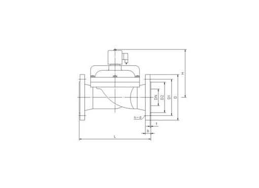 ZCS法兰水用电磁阀,压力材质:PN16C/25/40,介质:水、油品、气、蒸汽