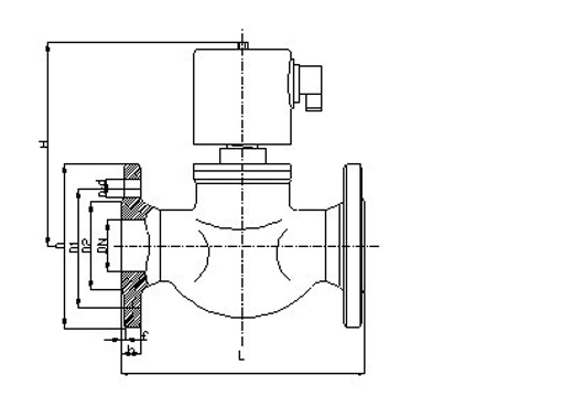 ZQDF黄铜法兰电磁阀,压力材质:PN16T/25T,介质:水、油品、气、蒸汽