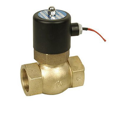 2L黄铜蒸汽电磁阀,压力材质:PN16T/25T,介质:水、油品、气、蒸汽