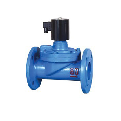 ZCS水用法兰电磁阀,压力材质:PN16C/25/40,介质:水、油品、气、蒸汽