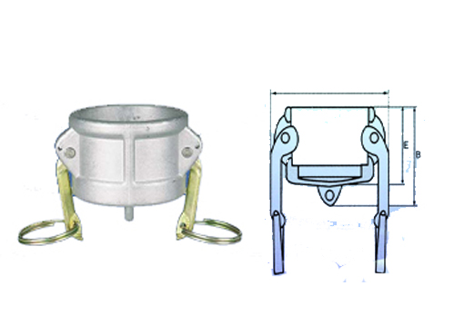 A-B-C-D-E-F-DC-DP快速接头,压力材质:PN1.6MPa,介质:气体、液体、粉体等各种介质中