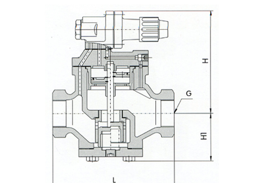 YG13H内螺纹高灵敏度蒸汽减压阀,压力材质:PN16C/25/40,介质:水、油品、气、蒸汽