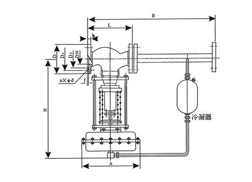 ZZYP自力式压力蒸汽减压阀,压力材质:PN16C/25/40/64,介质:水、油品、气、蒸汽