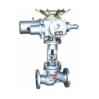 J941Y电动法兰截止阀,压力材质:PN16～PN160,介质:水、蒸气、油品等