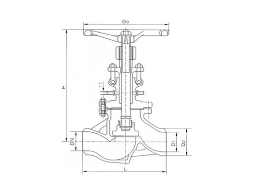 DSJ6lH-DSJ61Y对焊水封截止阀,压力材质:PN 1.6~4.0 Mpa,介质:水、油品、蒸汽及非腐蚀性气体介质