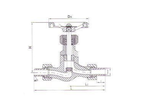 J21B外螺纹氨用截止阀,压力材质:PN1.6MPa-2.5MPa,介质:氨天、天然气、氧气、氮气、氢气等气体的液化与纯化系统