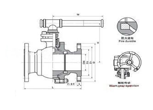Q41F不锈钢法兰球阀,压力材质:PN10P/16P/25P,介质:水、蒸汽、油品、硝酸、强氧化性、醋酸、尿素腐蚀性介质
