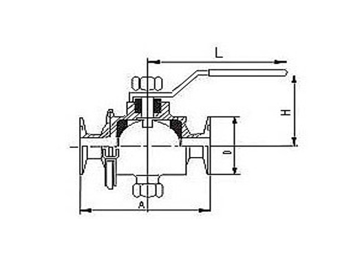 Q81F卫生级球阀,压力材质:PN1.0MPa,介质:气体、液体、蒸汽