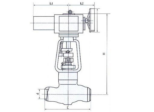 Z960Y电动国标电站闸阀,压力材质:PN16/25/40/64,介质:水、油品蒸汽