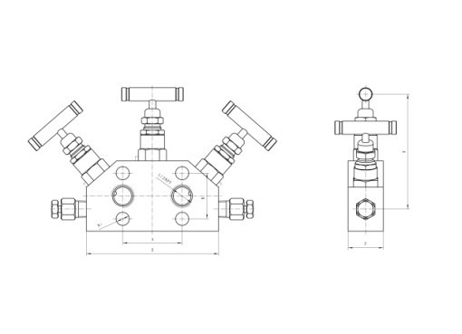 SSV3NVF8FL美标变送器三组阀,压力材质:PN2.5、PN4、PN6.4、PN16、PN32,介质:水、油、气等腐蚀性与非腐蚀性介质等