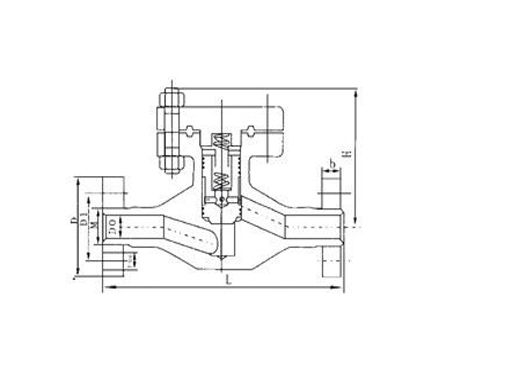 H43Y-W高压直通止回阀,压力材质:PN220/320/C,介质:水、油品、蒸汽等