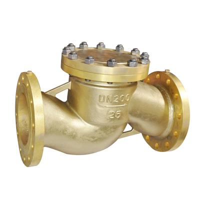 Hy41F-W全铜氧气止回阀,压力材质:PN16T/25T/40T,介质:氧气