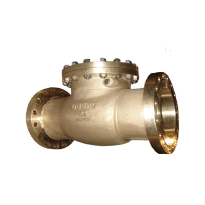 Hy44F-W全铜氧气旋启式止回阀,压力材质:PN16T/25T/40T,介质:氧气